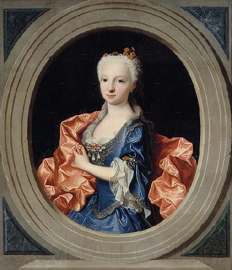 Jean-Franc Millet Retrato de la infanta Maria Teresa Norge oil painting art
